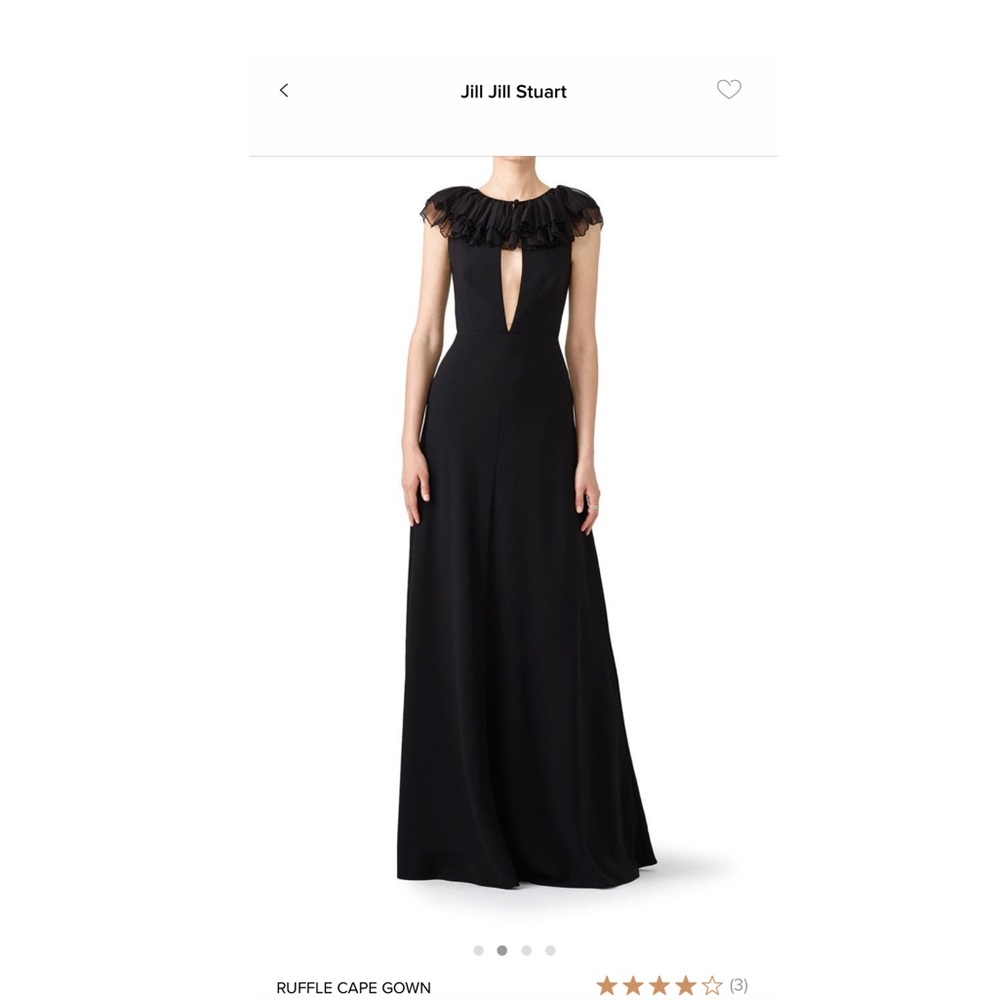 *BRAND NEW* Jill Stuart Ruffle Cape Gown!!!